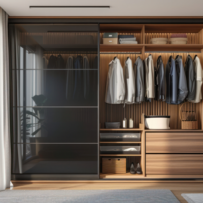 Porte de dressing coulissante